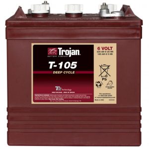 Trojan T105 Golf Cart Battery